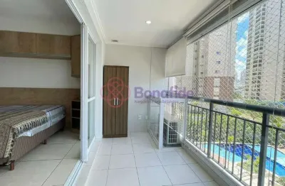 Apartamento stúdio para locação, localizado no condomínio in design, na cidade de jundiaí.