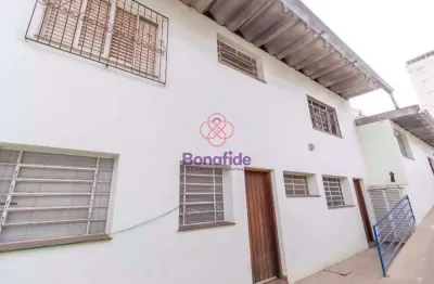 Casa COMERCIAL para VENDA localizada no bairro PONTE SÃO JOÃO, em Jundiaí/SP.