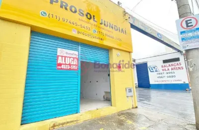 Salão comercial para LOCAÇÃO, localizado no bairro VILA ARENS, na cidade de JUNDIAÍ.