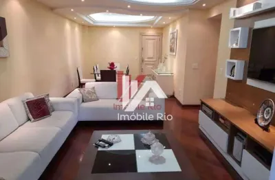 Apartamento com 4 dormitórios à venda, 140 m² por r$ 930.000,00 - tijuca - rio de janeiro/rj