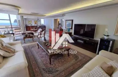 Cobertura com 4 dormitórios à venda, 304 m² por r$ 5.900.000,00 - barra da tijuca - rio de janeiro/rj