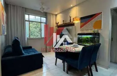 Apartamento com 2 dormitórios à venda, 60 m² por r$ 200.000,00 - vila isabel - rio de janeiro/rj