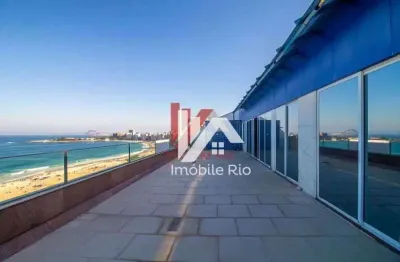 Cobertura com 4 dormitórios à venda, 425 m² por r$ 13.175.000,00 - copacabana - rio de janeiro/rj