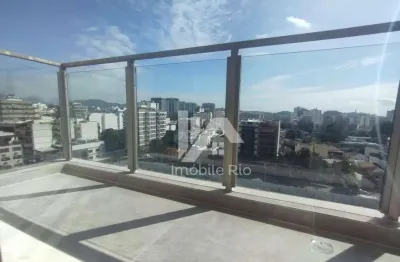 Apartamento com 3 dormitórios suite varanda 2 vagas à venda, 85 m² por r$ 700.000 - tijuca - rio de janeiro/rj