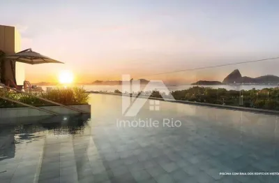 Apartamento Garden 2 dormitórios suítes à venda, 194 m² por R$ 5.260.000 - Glória - Rio de Janeiro/RJ