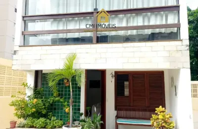 Casa triplex 206,22 m² 6 suites garagens condominio fechado e pituaçu