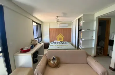 Excelente 1/4 varanda oval vista mar mobiliado 55 m² armação