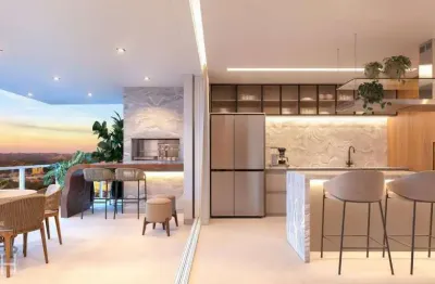 Apartamento de 3 dormitórios, com terraç no bairro universitário