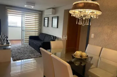 Apto mobiliado de 02 dormitórios, 01 suíte e frente norte, com vaga dupla de garagem, em são pelegrino.