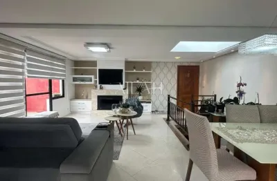 Cobertura duplex mobiliada com 3 dormitórios no bairro petrópolis
