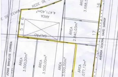 Terreno à venda na avenida general david sarnoff, cidade industrial, contagem por r$ 19.000.000