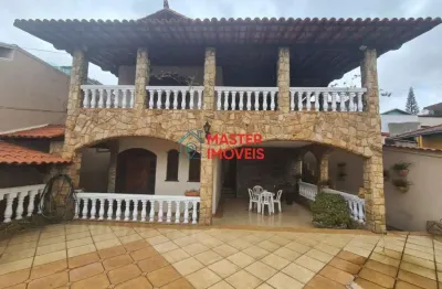 Casa com 6 quartos à venda na guimarães rosa, jardim vera cruz, contagem por r$ 1.250.000