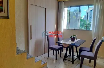 Cobertura com 4 quartos à venda na rua manoel da silva pereira, chácaras, betim por r$ 300.000
