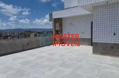 Cobertura com 3 quartos à venda na rua marselha, santa cruz industrial, contagem por r$ 795.000