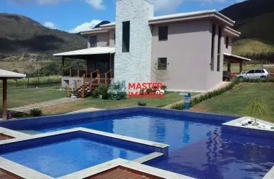 Casa em condomínio fechado com 6 quartos à venda na carlos drumond andrade, condomínio serra dos bandeirantes, mário campos por r$ 3.950.000