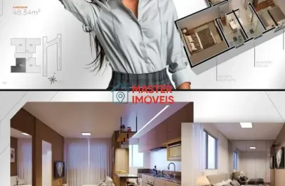 Apartamento com 2 quartos à venda na servílio de moro, santa helena (barreiro), belo horizonte por r$ 379.250