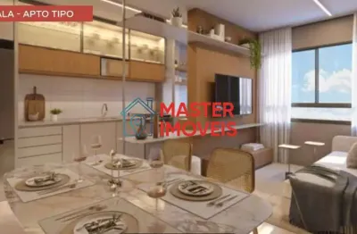 Apartamento com 2 quartos à venda na Rua Paulo Piedade Campos, Estoril, Belo Horizonte por R$ 466.556