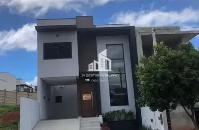 Sobrado de condomínio com 3 quartos, residencial bosques dos ipês, tatuí - r$ 850 mil, cod: 763