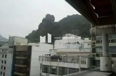 Cobertura à venda em copacabana, rio de janeiro, 3 quartos, sala, salão, banheiro social,  lavabo, dependências completas, varanda; 1 vaga escriturada