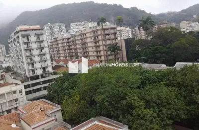 Apartamento à venda em botafogo, rio de janeiro, 2 quartos, área de serviço, suíte de serviço; vista livre, ao lado do metrô. fds.vaga. portaria 24 hs