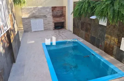 Casa em condomínio à venda na freguesia, jacarepaguá, rio de janeiro,rj, 4 quartos (1suíte), 2 salas,  piscina, quintal, churrasqueira