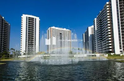 Apartamento com 2 quartos à venda na avenida salvador allende, 3200, barra da tijuca, rio de janeiro, 87 m2 por r$ 708.000