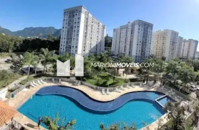 Apartamento com 2 quartos à venda na avenida salvador allende, 1001, barra da tijuca, rio de janeiro, 51 m2 por r$ 379.000