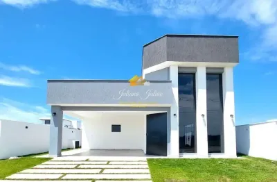 Casa linear com 3 suítes e piscina a venda no viverde 3, rio das ostras.