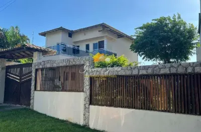 Casa duplex à venda, com 3 quartos, em terreno com 600m², no colinas, rio das ostras, rj