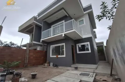 Casa duplex com 3 quartos, à venda, no jardim mariléa, rio das ostras, rj