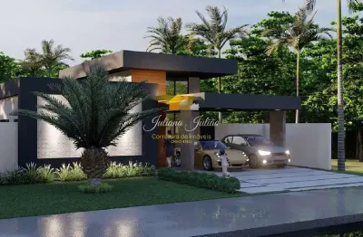 Casa linear em alto padrão com 3 suítes a venda no condomínio alphaville 3 em rio das ostras rj