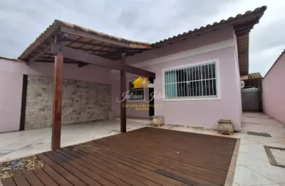 Casa linear 2 quartos sendo 1 suíte a venda no bairro atlântico em rio das ostras rj