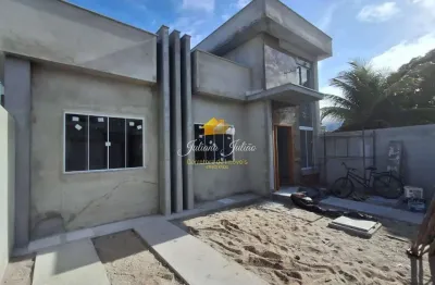 Casa linear 3 quartos sendo 1 suíte a venda no bairro jardim mariléa em rio das ostras rj