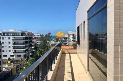 Cobertura duplex com 4 quartos sendo 1 suíte a venda na praia do forte em cabo frio rj