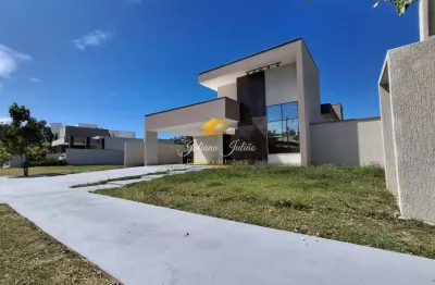 Casa linear em alto padrão com 4 quartos sendo 1 suíte com closet a venda no condomínio alphaville 2 em rio das ostras rj