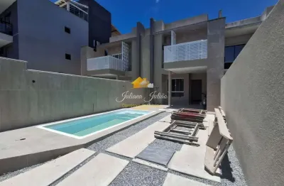 Casa duplex com 4 suítes e piscina a venda no bairro recreio em rio das ostras rj