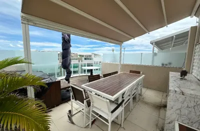 Cobertura duplex mobiliada - 2/4 - melhor posição - in mare