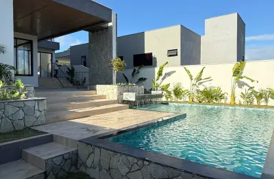 Maravilhosa casa duplex a venda no yby natureza - 4 suites e