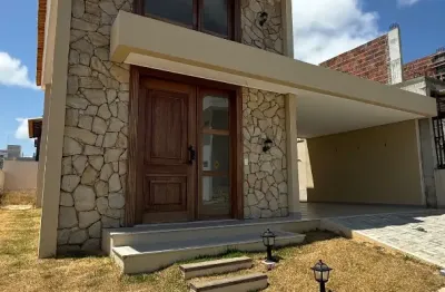 Maravilhosa casa recen construida com 4/4 sendo 3 suites - condominio monte carlo