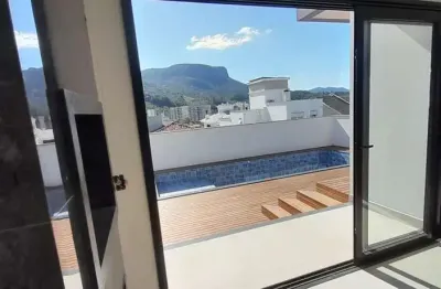 Casa para venda em palhoça, pedra branca, 3 dormitórios, 3 suítes, 4 banheiros, 2 vagas