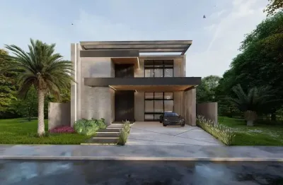 Casa em condomínio para venda em palhoça, pedra branca, 4 dormitórios, 3 suítes, 5 banheiros, 2 vagas