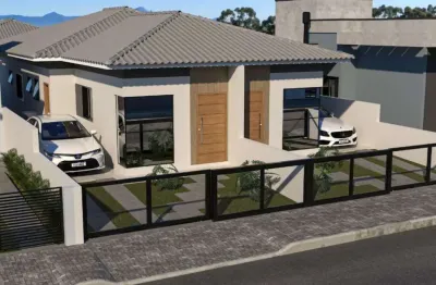 Casa para venda em palhoça, guarda do cubatão, 2 dormitórios, 1 suíte, 2 banheiros, 1 vaga