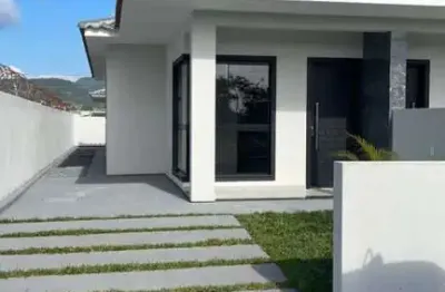 Casa para venda em palhoça, guarda do cubatão, 2 dormitórios, 1 suíte, 2 banheiros, 1 vaga