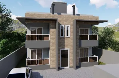 Apartamento para venda em palhoça, guarda do cubatão, 2 dormitórios, 1 suíte, 2 banheiros, 1 vaga