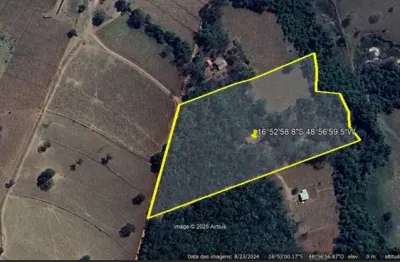 Chácara à venda, 40.046 m² com corrego e bicadàgua  por r$ 890.000,00 - zona rural - bela vista /go