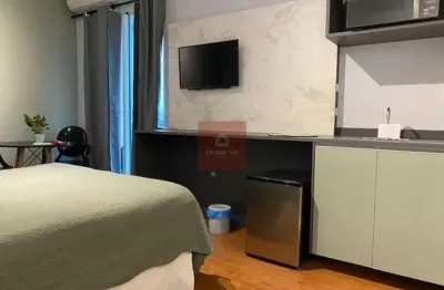 Flat com 1 quarto à venda na Avenida Sabiá, --, Moema, São Paulo