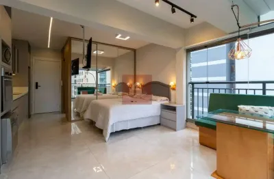 Apartamento com 1 quarto à venda na Alameda Iraé, --, Moema, São Paulo