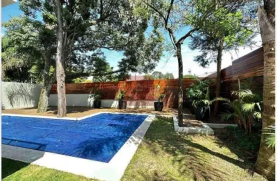 Casa em condomínio fechado no  brooklin 786m com piscina
