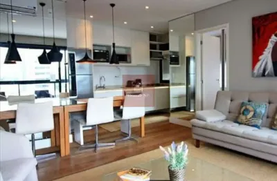 Vila olímpia 67m 1suíte 1vaga de garagem predio moderno mobiliado