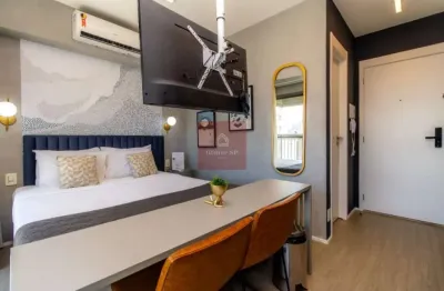 Apartamento com 1 quarto à venda na Alameda Iraé, --, Moema, São Paulo